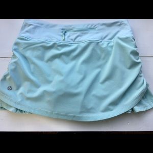 Lululemon Run Chase Me Tennis Skirt Size 4
